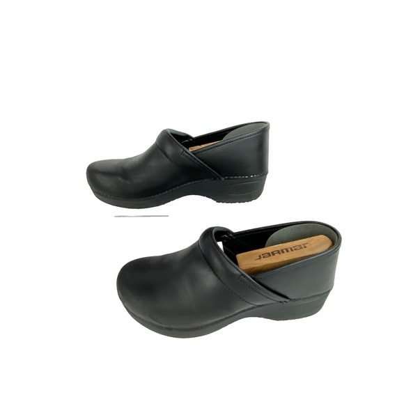Dansko Shoes - Dansko Leather Clogs Women's 40 Black Matte Classics Comfort Flats Work 9 - 9.5